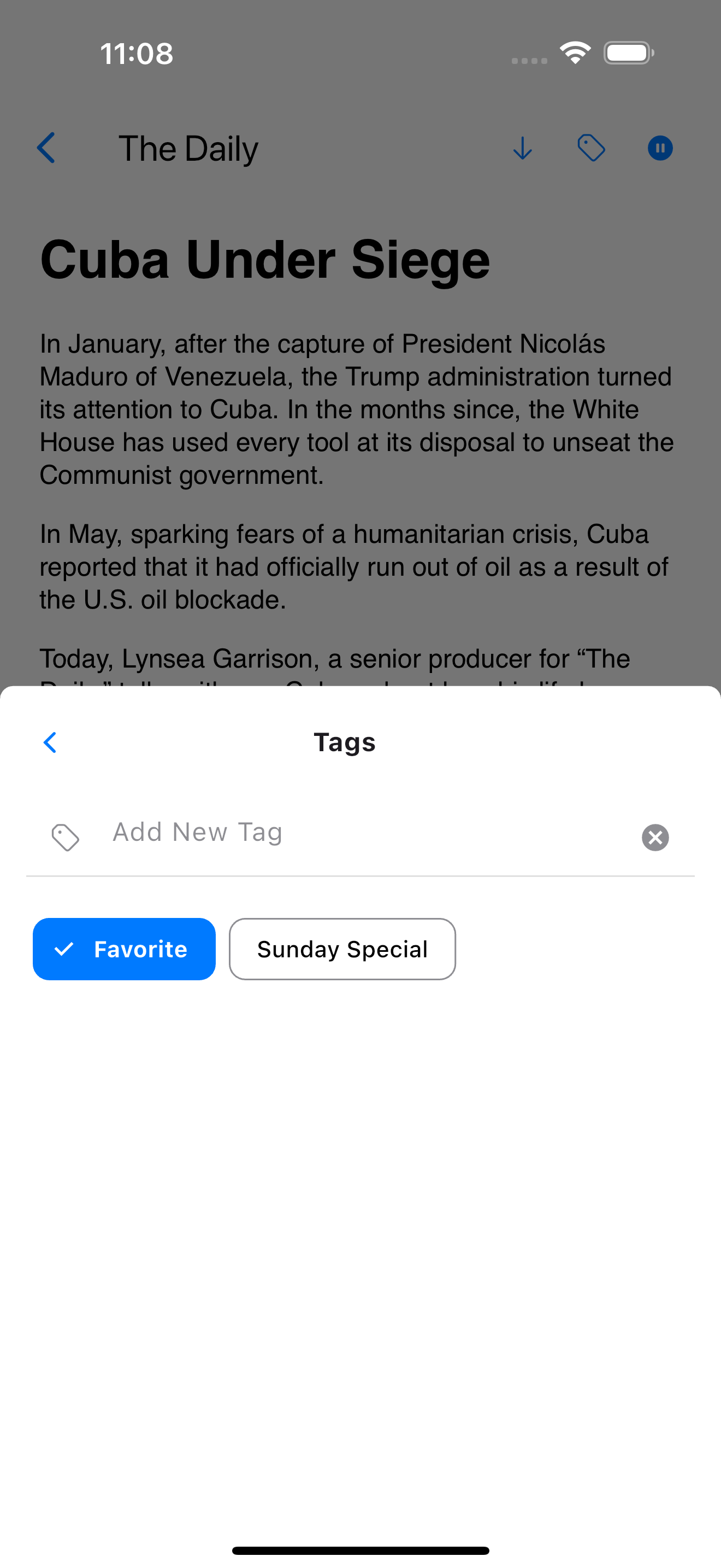 TAG Casts screenshot 5